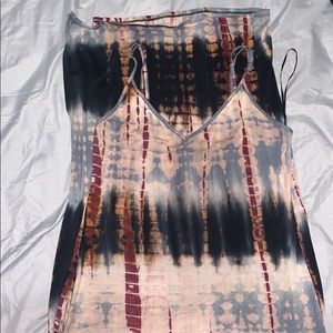 Ty dye long dress